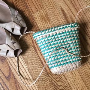 Vintage Straw Purse